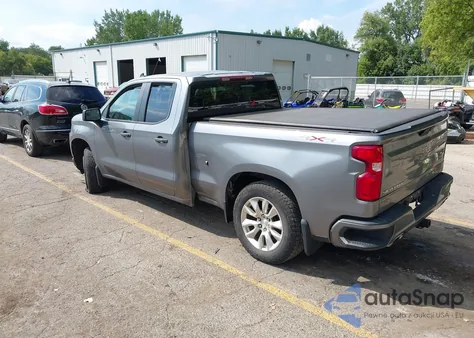 2021 Chevrolet Silverado 1500 4Wd Standard Bed Custom из США, поврежденный, VIN 1GCRYBEF3MZ105612